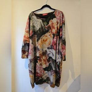 Alembika C Floral Dolman Dress